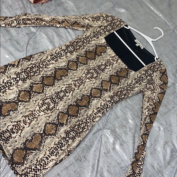 Snake skin print dress - Picture 1 of 1